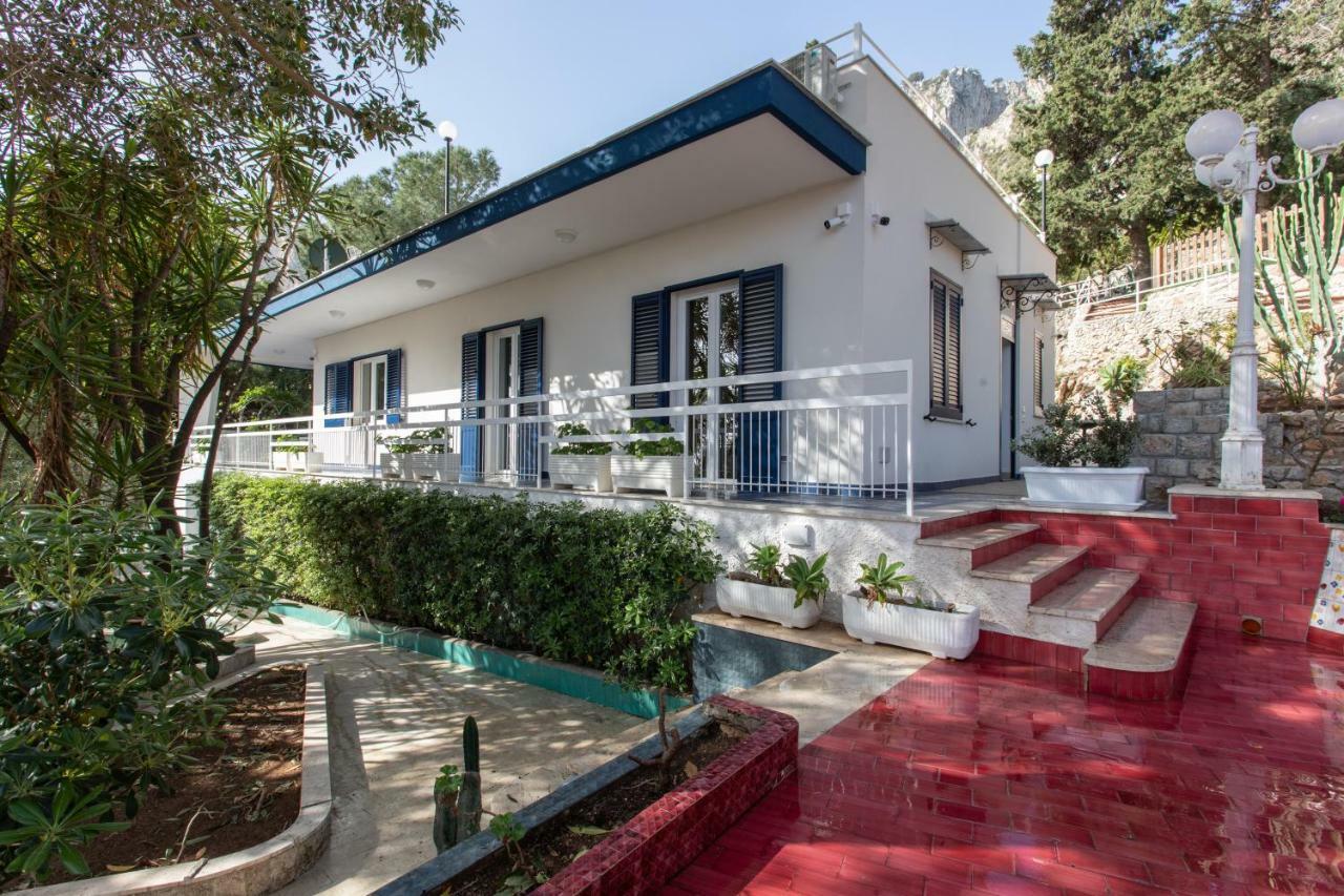 Villa Aurora Mondello Addaura Esterno foto