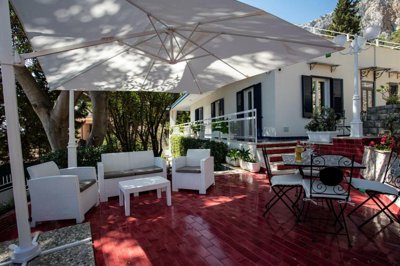 Villa Aurora Mondello Addaura Esterno foto