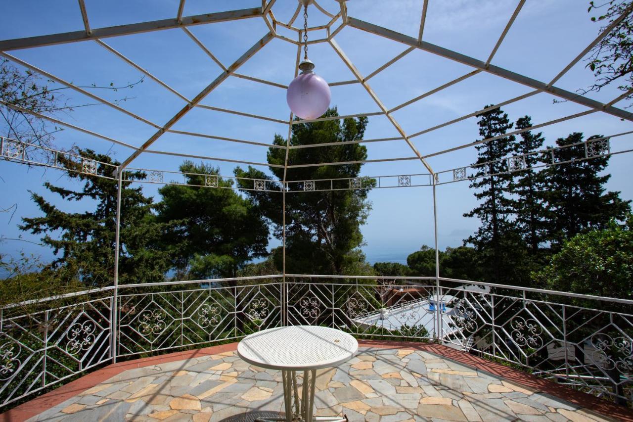 Villa Aurora Mondello Addaura Esterno foto